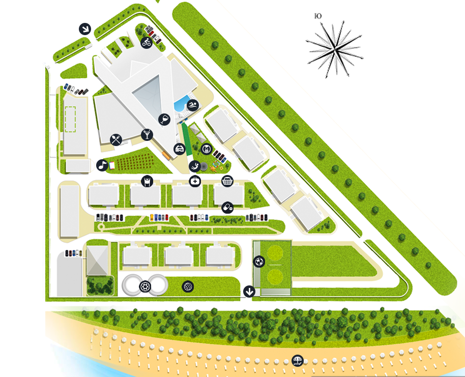 BRIDGE RESORT 4* отель карта