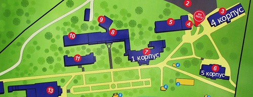 корпуса сосновая горка